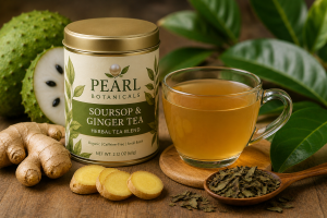 SOURSOP & GINGER HERBAL TEA BLEND | Organic Wellness Tea